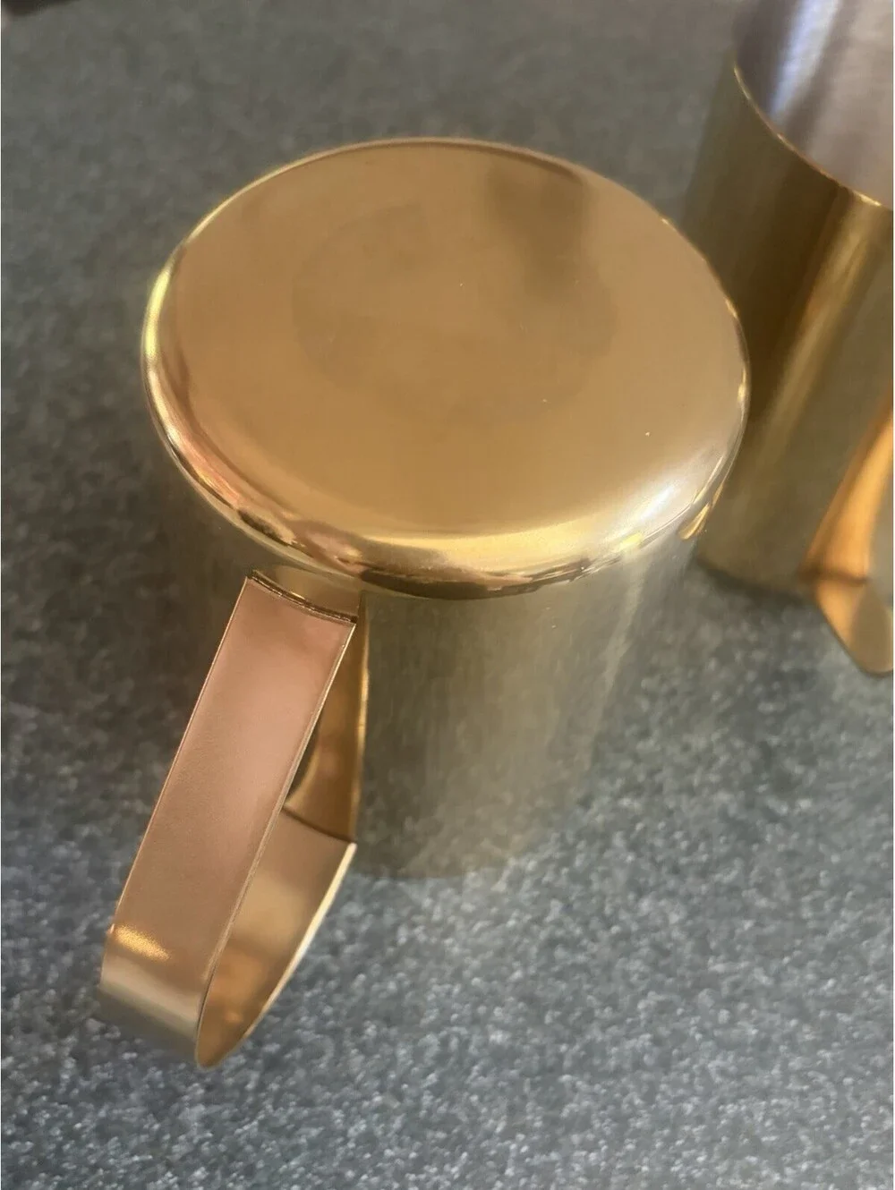 Barnes & Noble Stainless Steel Cocktail Mugs Set of 2 Euc